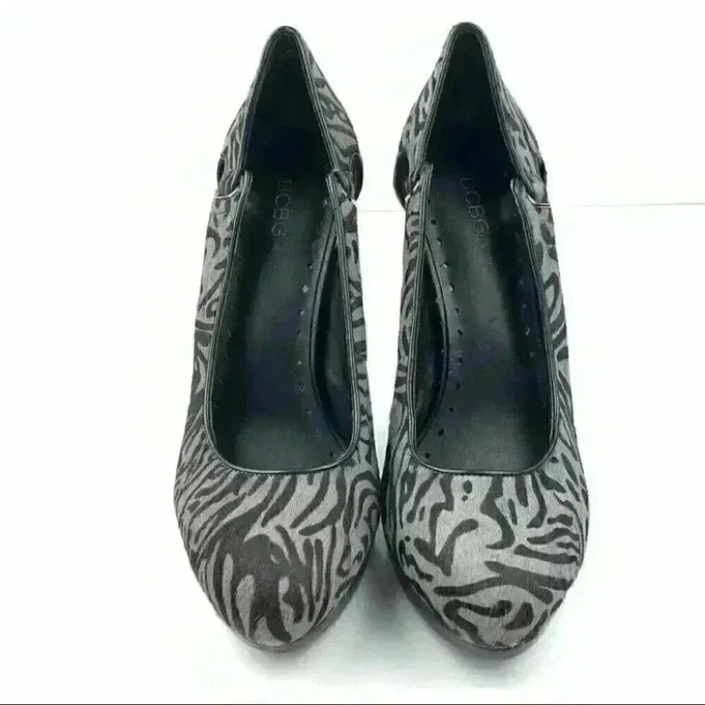 Bcbgeneration heels size 9 39 Hannah calf hair